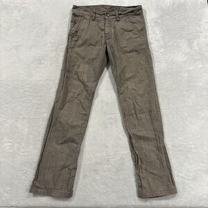 EDC Esprit Eagle Fit Chino Pants Men 32 x 34 Brown Formal Vtg Boho Academia